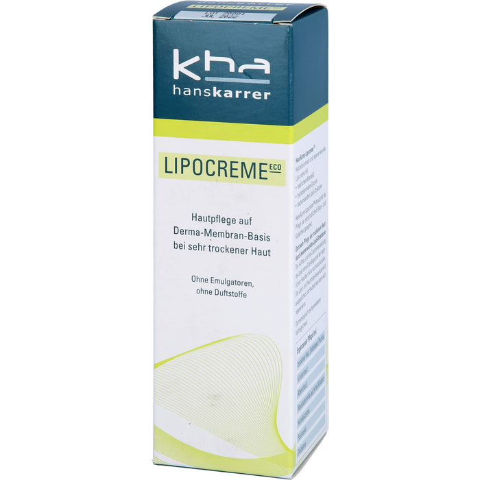 Hans Karrer Lipocreme ECO, 100 ml Crème