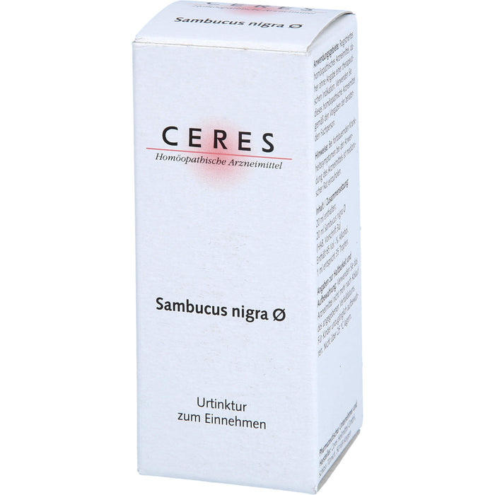 Ceres Sambucus nigra Urtinktur, 20 ml Lösung