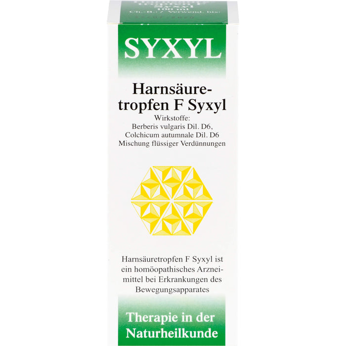 Harnsäuretropfen F SYXYL Lösung bei Erkrankungen des Bewegungsapparates, 100 ml Solution