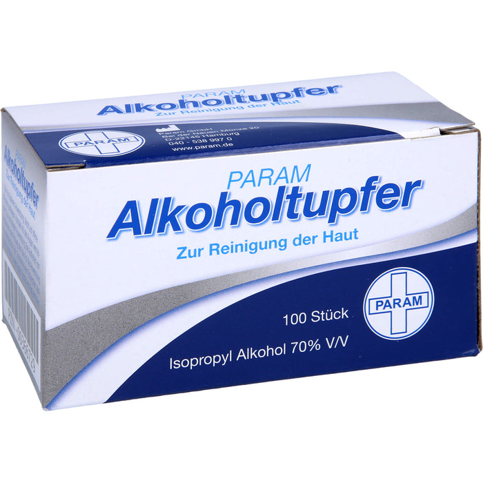 Alkoholtupfer PARAM, 100 pc Écouvillon