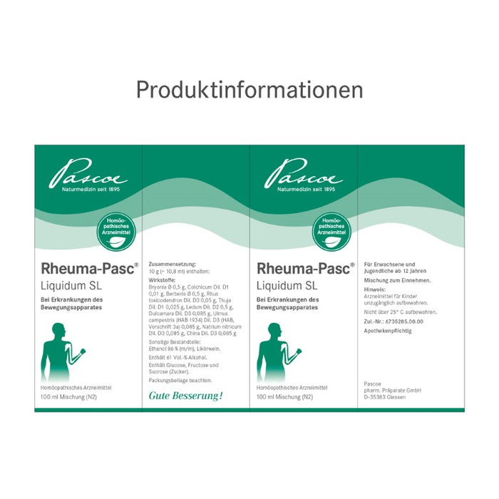 Rheuma-Pasc® Liquidum SL, 100 ml TRO