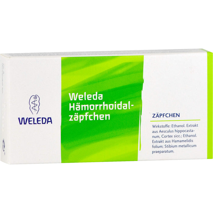 WELEDA Hämorrhoidalzäpfchen, 10 pcs. Suppositories