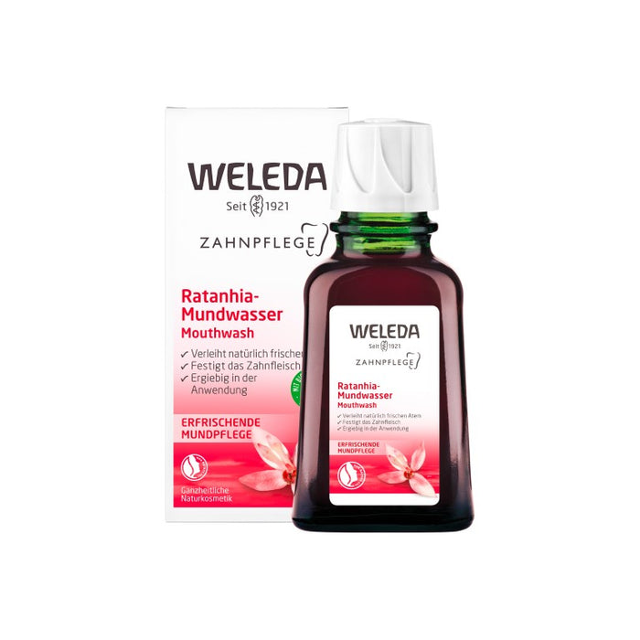 WELEDA Ratanhia-Mundwasser, 50 ml Solution