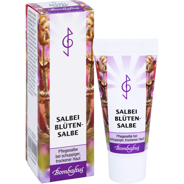 Bombastus Salbei Blütensalbe bei trockener, schuppiger Haut, 20 ml Salbe