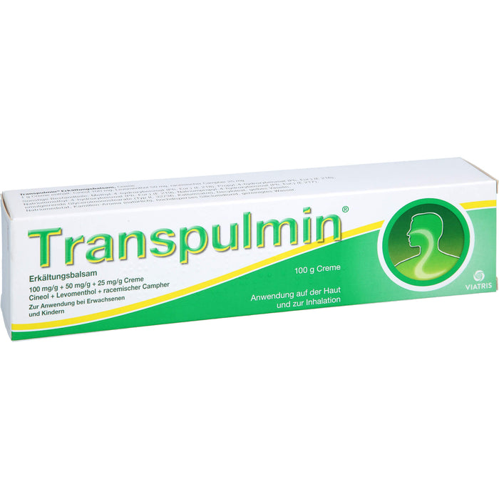 Transpulmin Erkältungsbalsam, 100 g Cream
