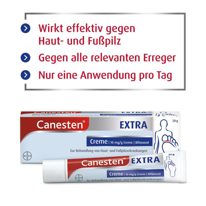 Canesten Extra Creme, 20 g Crème