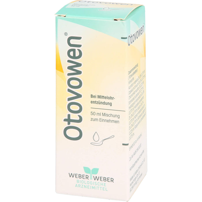 Otovowen Mischung bei Mittelohrentzündung, 50 ml Solution