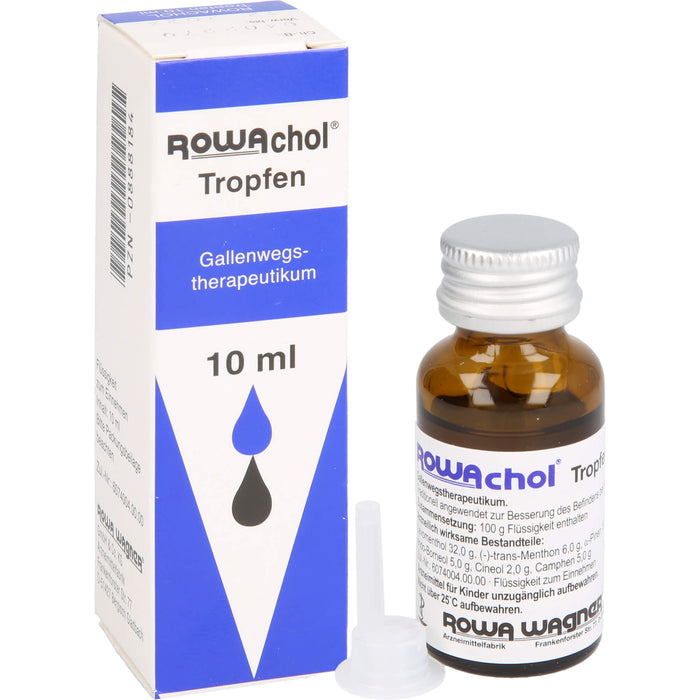 ROWAchol Tropfen Gallenwegstherapeutikum, 10 ml Lösung