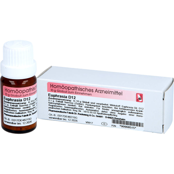 Euphrasia D12 Reckeweg Glob., 10 g Globules