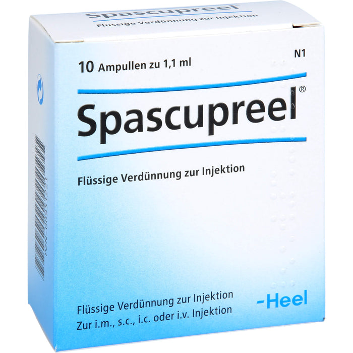Spascupreel Ampullen, 10 pcs. Ampoules