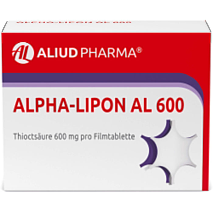 ALPHA-LIPON AL 600 Tabletten zur Behandlung von Missempfindungen bei diabetischer Nervenschädigung, 30 St. Tabletten