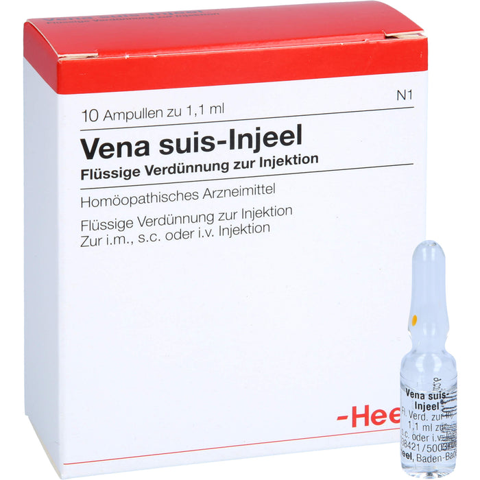 Heel Vena suis-Injeel flüssige Verdünnung, 10 pcs. Ampoules