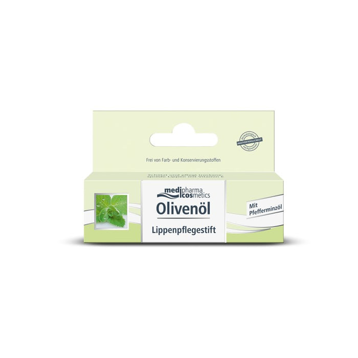Medipharma Cosmetics Olivenöl Lippenpflegestift, 1 St. Stift