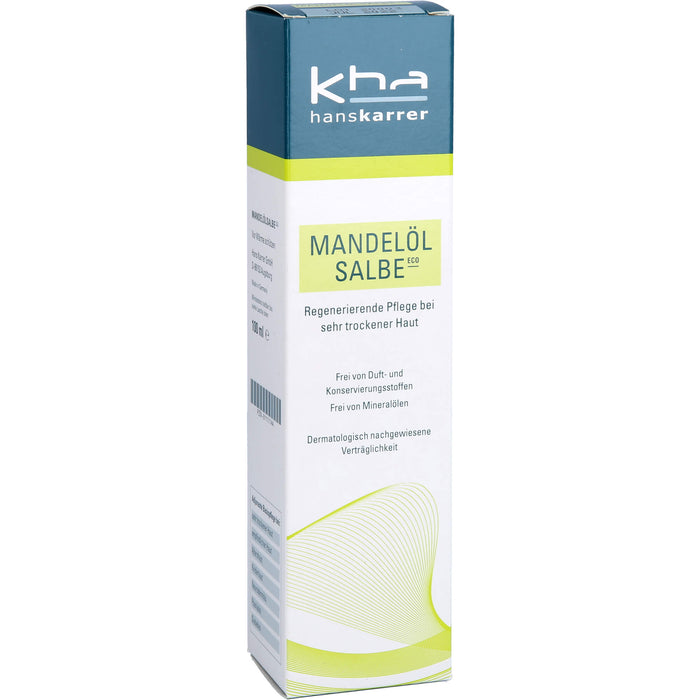 Hans Karrer Mandelölsalbe Eco für sehr trockene Haut, 100 ml Salbe