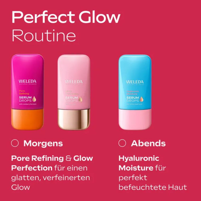 WELEDA Pore Refining Serum Drops reinere, glattere und strahlendere Haut, 30 ml Lösung