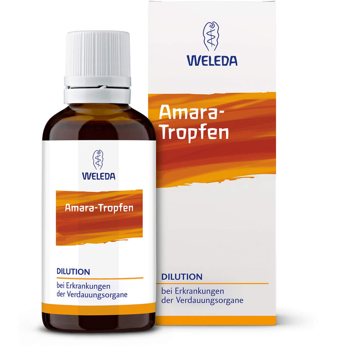 WELEDA Amara Tropfen bei Erkrankungen der Verdauungsorgane, 50 ml Solution