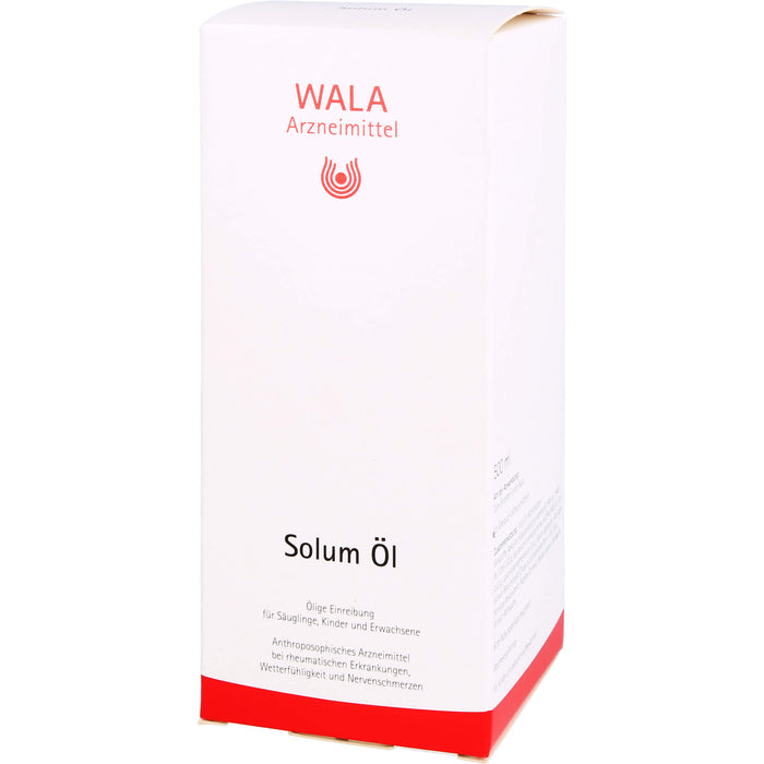 Solum Öl, Wala Ölige Einreibung, 500 ml Huile