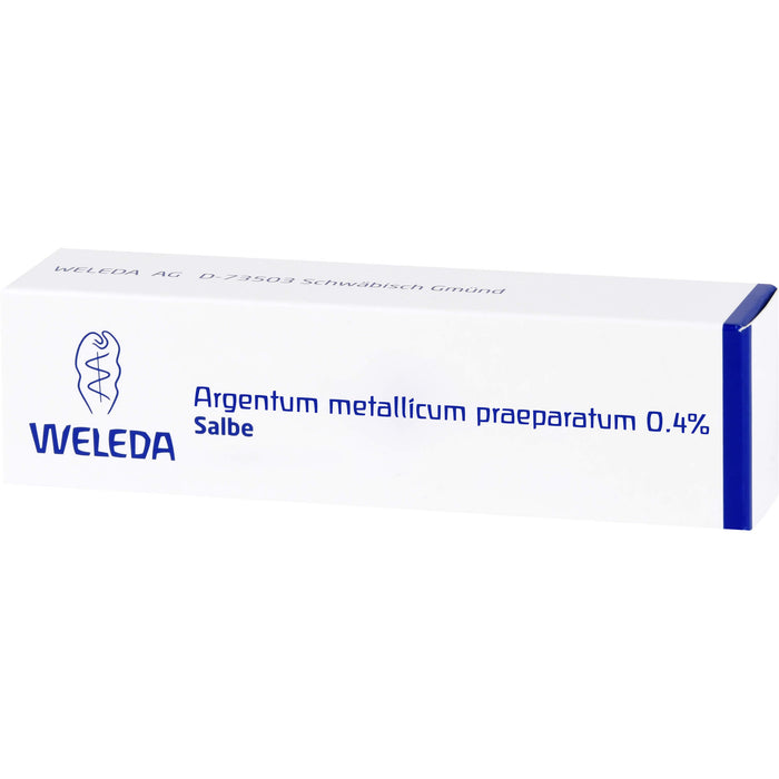 Argentum metallicum praep. 0.4% WELEDA Salbe, 25 g Onguent