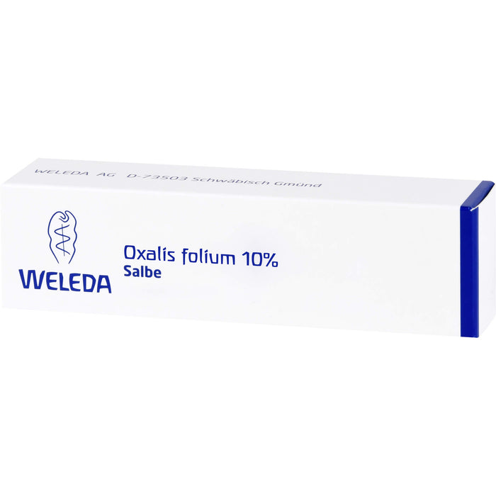 Oxalis Folium 10% Unguentum WELEDA Salbe, 25 g Salbe