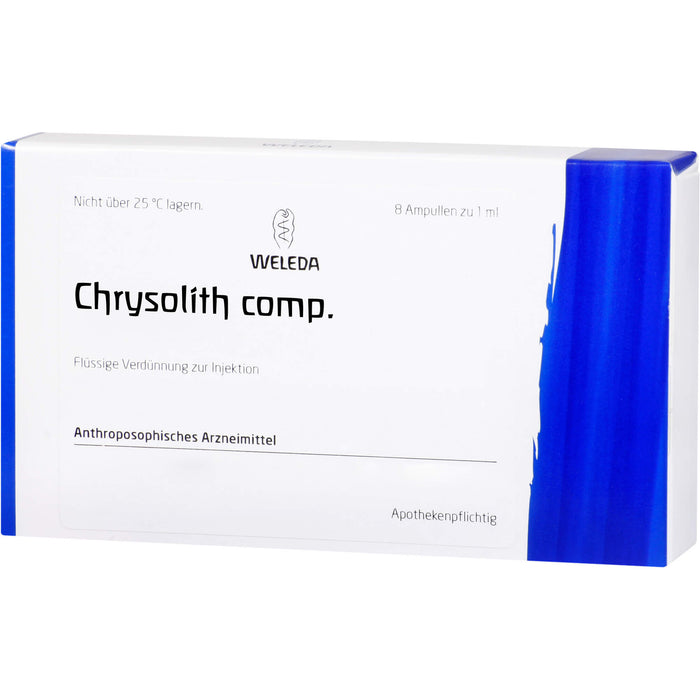 Chrysolith comp. WELEDA Amp., 8 pcs. Ampoules