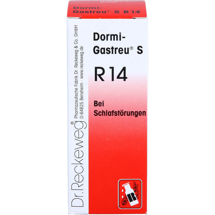 Dr. Reckeweg Dormi-Gastreu S R14 Tropfen bei Schlafstörungen, 50 ml Lösung