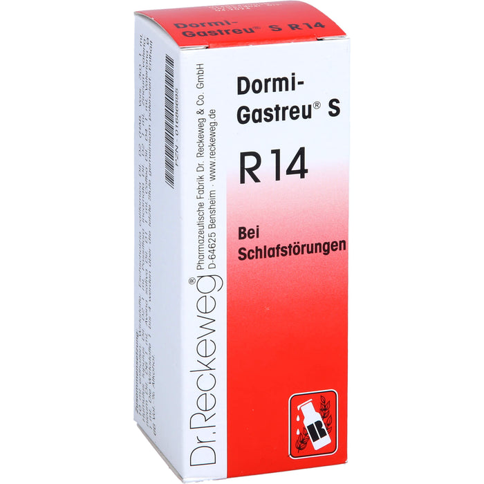 Dr. Reckeweg Dormi-Gastreu S R14 Tropfen bei Schlafstörungen, 50 ml Solution