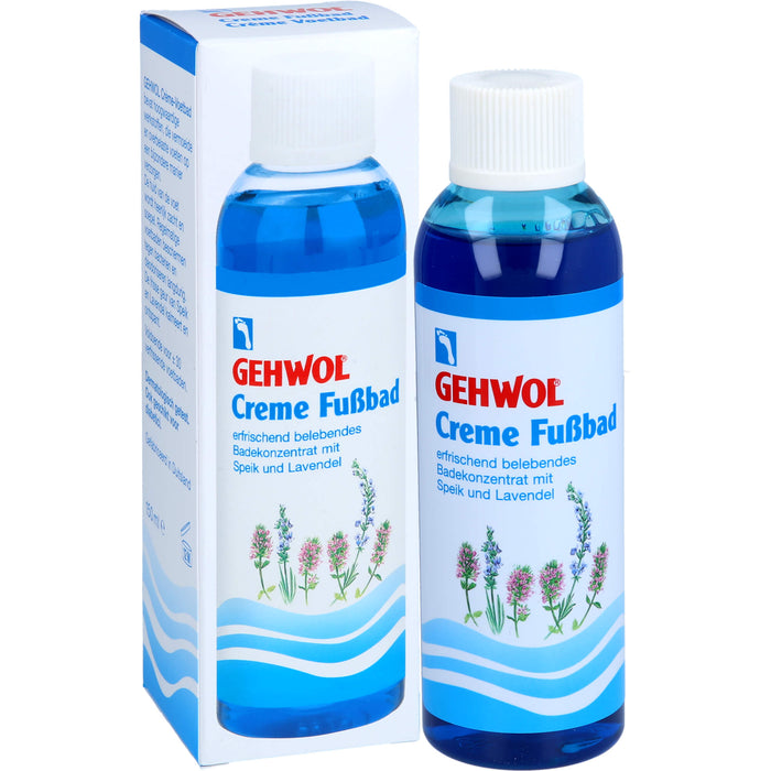 GEHWOL Creme-Fußbad, 150 ml Solution