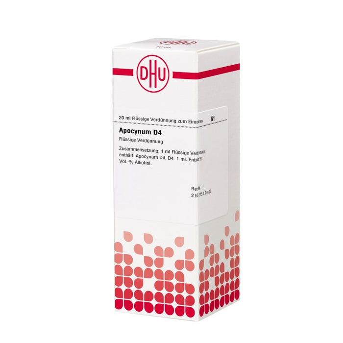 DHU Apocynum D4 Dilution, 20 ml Solution