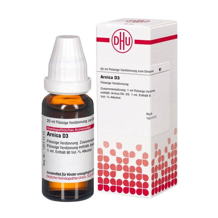 DHU Arnica D3 Dilution, 20 ml Solution