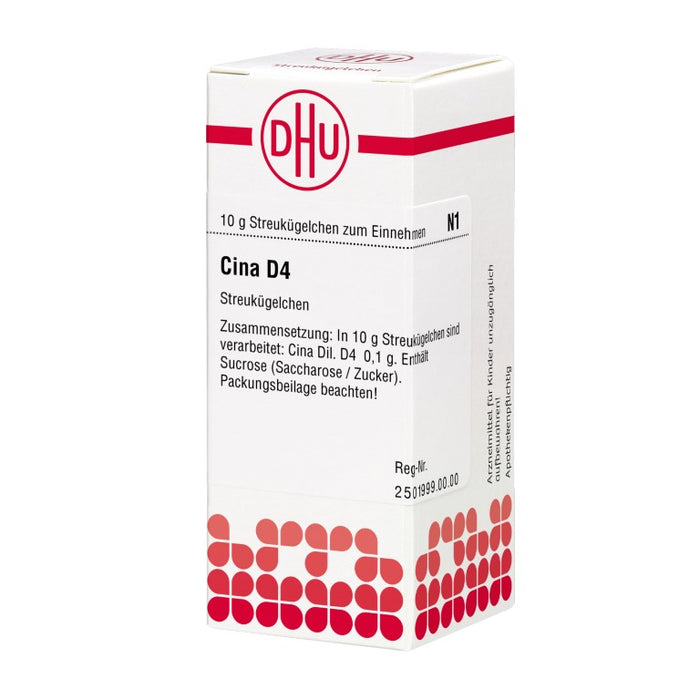 Cina D4 DHU Globuli, 10 g Globules
