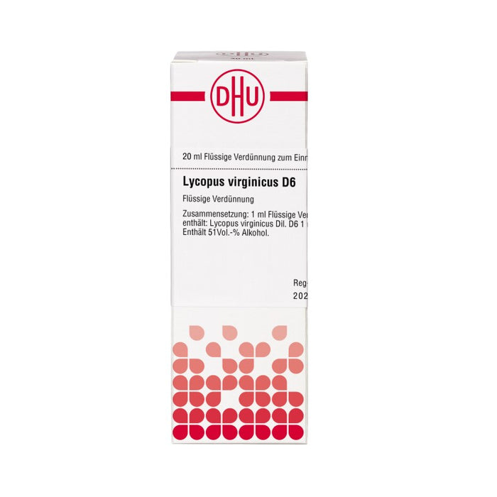 Lycopus virginicus D6 DHU Dilution, 20 ml Lösung