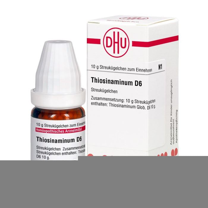 DHU Thiosinaminum D6 Streukügelchen, 10 g Globuli