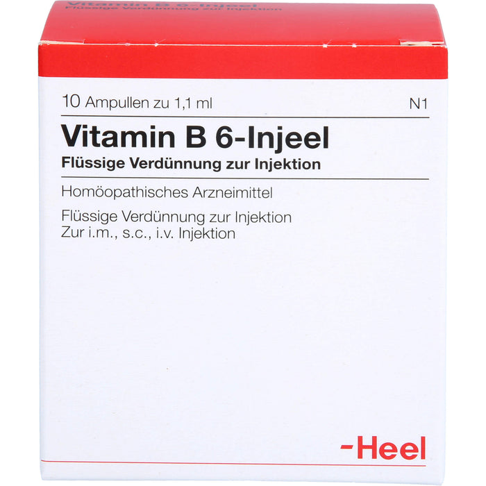 Vitamin B 6 Injeel Amp., 10 St. Ampullen