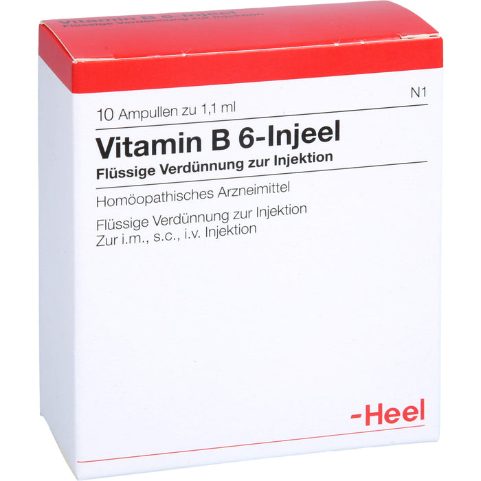 Vitamin B 6 Injeel Amp., 10 St. Ampullen