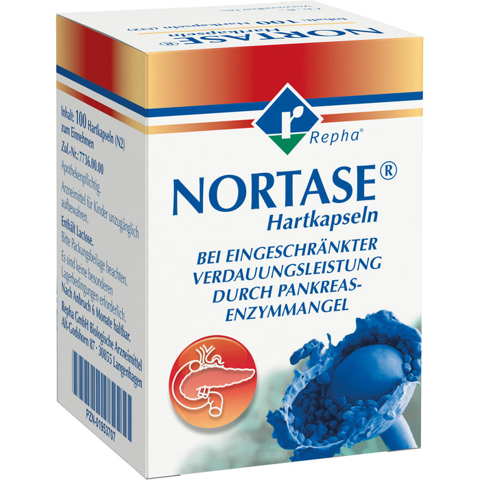 NORTASE Kapseln, 100 pc Capsules