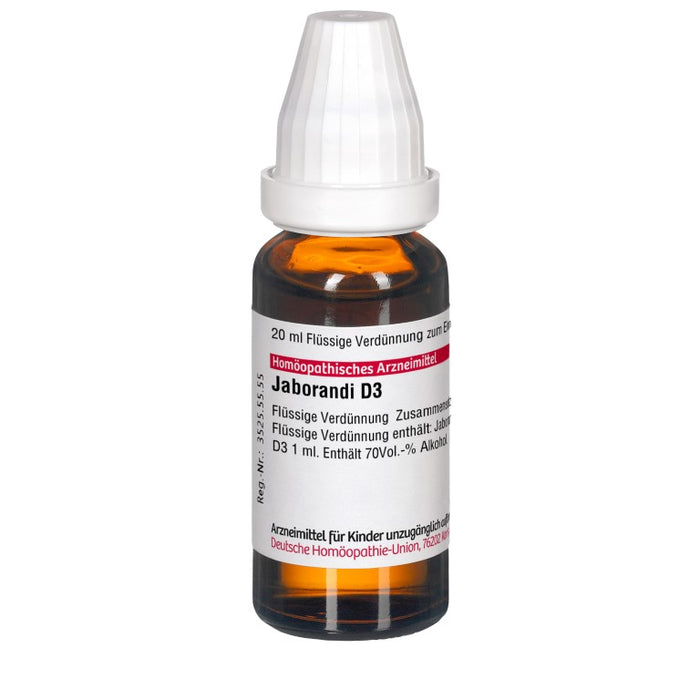 Jaborandi D3 DHU Dilution, 20 ml Solution