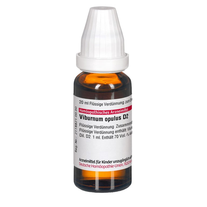 Viburnum opulus D2 DHU Dilution, 20 ml Solution