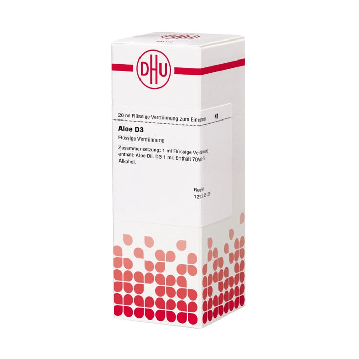 DHU Aloe D3 Dilution, 20 ml Solution