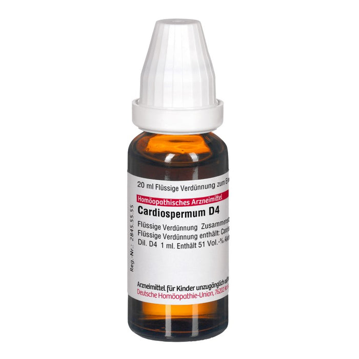 Cardiospermum D4 DHU Dilution, 20 ml Lösung
