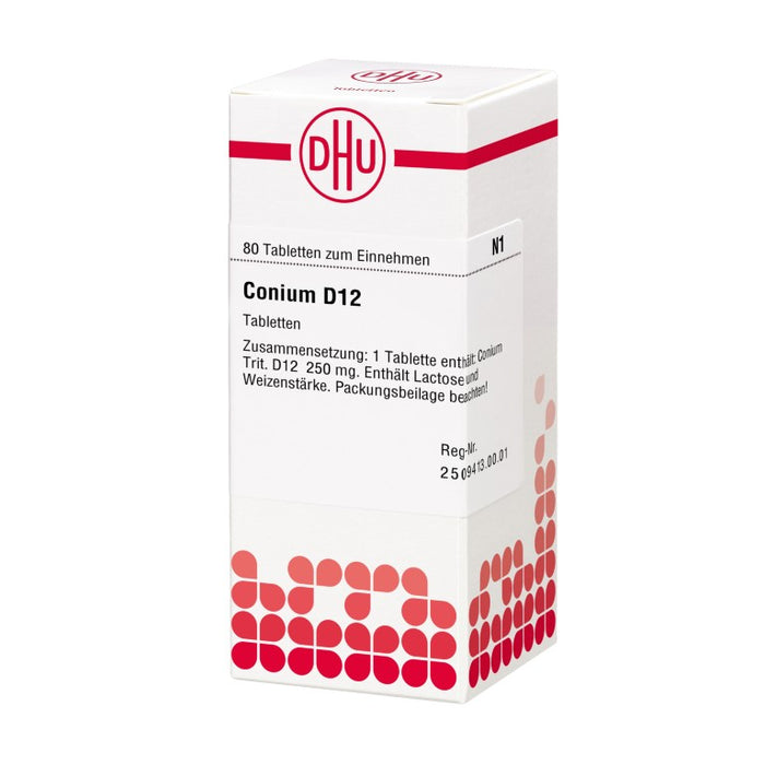 Conium D12 DHU Tabletten, 80 pc Tablettes