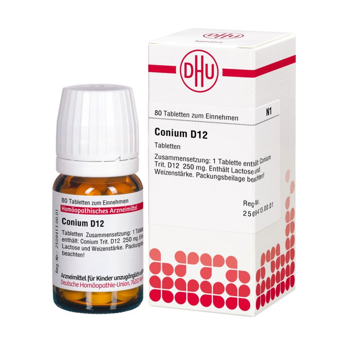 Conium D12 DHU Tabletten, 80 pc Tablettes