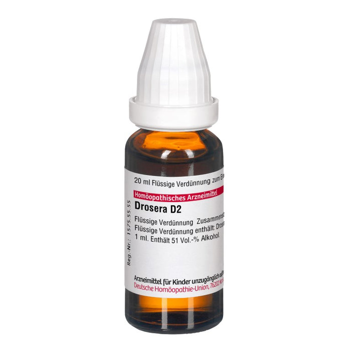 Drosera D2 DHU Dilution, 20 ml Solution