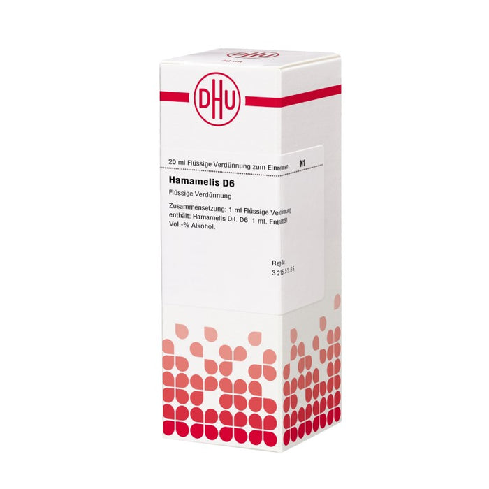 DHU Hamamelis D6 Dilution, 20 ml Solution