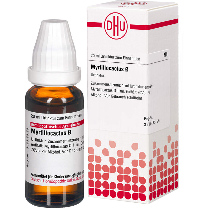 Myrtillocactus Urtinktur DHU, 20 ml Solution