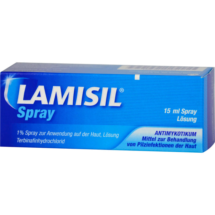 LAMISIL Spray bei Pilzinfektionen der Haut, 15 ml Solution