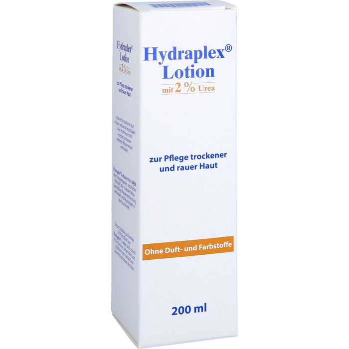 Hydraplex Lotion mit 2% Urea bei trockener und rauer Haut, 200 ml Lotion