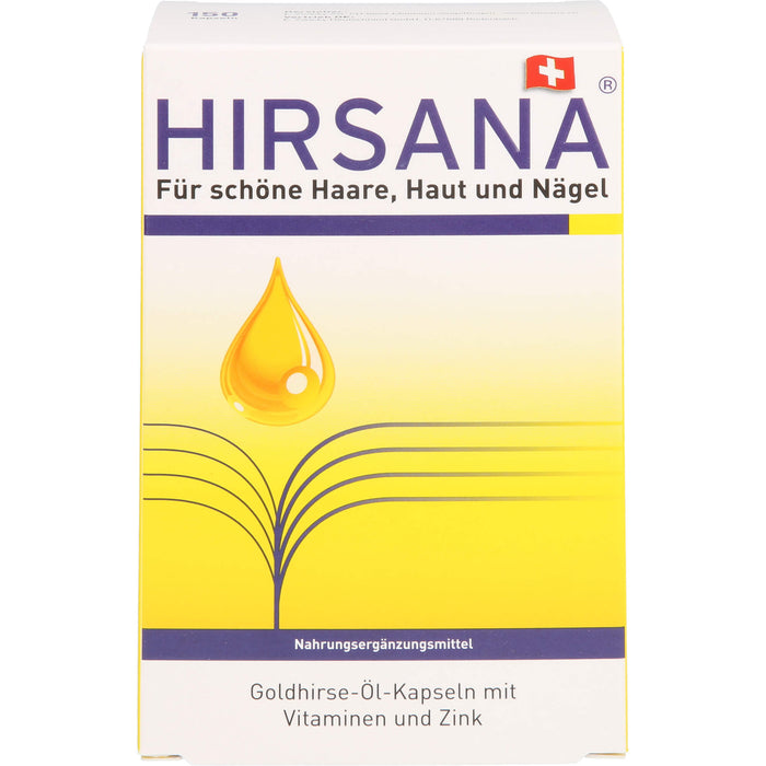 HIRSANA Goldhirse Öl Kapseln, 150 St. Kapseln