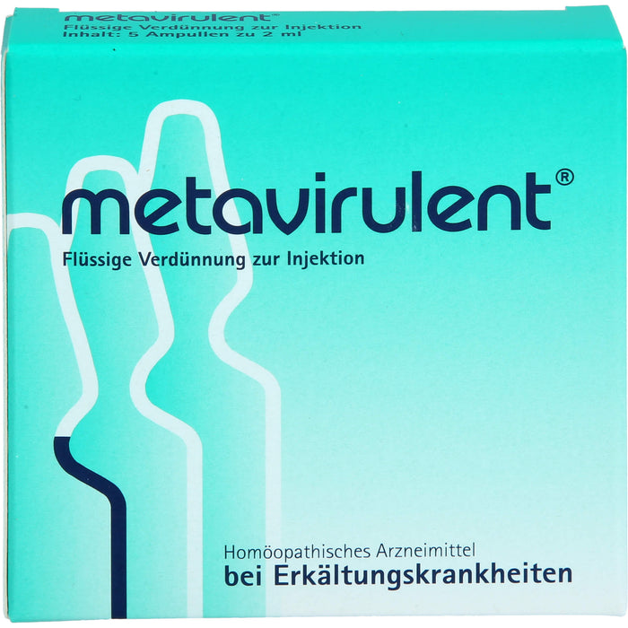 metavirulent flüssige Verdünnung bei Erkältungskrankheiten, 5 St. Ampullen