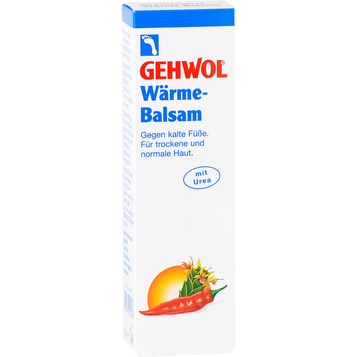 GEHWOL Wärme-Balsam gegen kalte Füße für trockene und normale Haut, 75 ml Cream