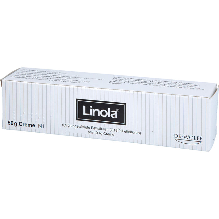 DR.WOLFF Linola Creme, 50 g Crème